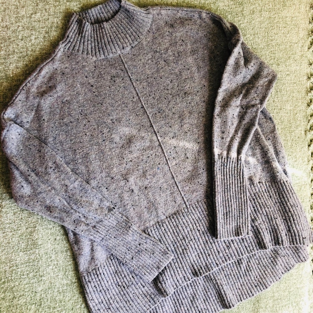 Mock neck sweater